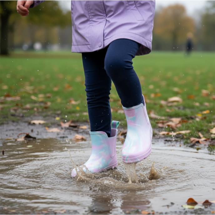 Cirrus® Toddlers Chelsea Rain Boot Tie Dye